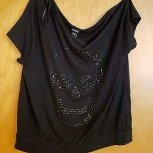 Torrid Skull Off the Shoulder